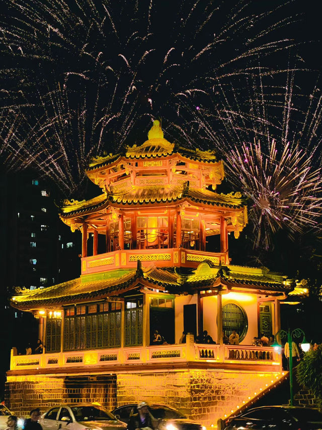 揭陽的夜景，才是揭陽的夜色才是主場，有種國泰民安的盛景