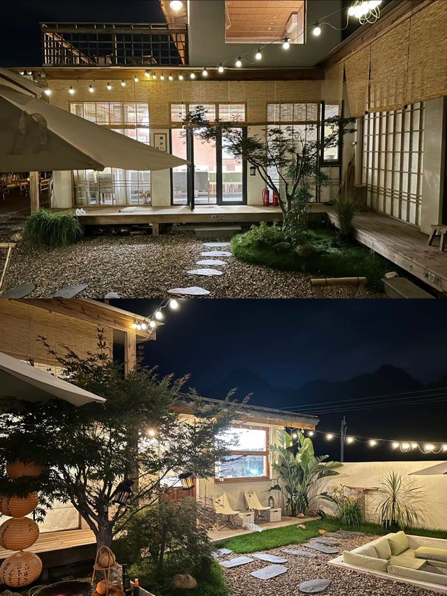 一家既有顏值又能撫貓的私湯民俗北京雲蘇里私湯溫泉民宿。