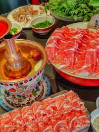 銅鍋涮肉分享。