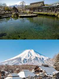 富士山下的浪漫：開啟忍野八海夢幻旅程。