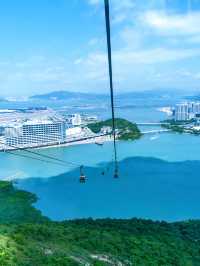 人生建議，帶孩子一定要坐一次海上纜車