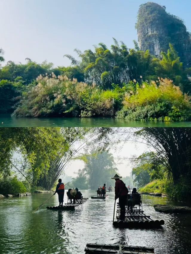 遇龍河竹筏漂流
