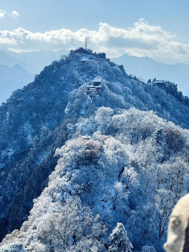 西安出發40分鐘 | 秦嶺冬日雪國秘境登高賞雪