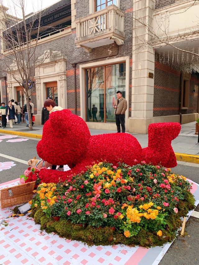 尋愛張園，張園玫瑰花小熊限時返場