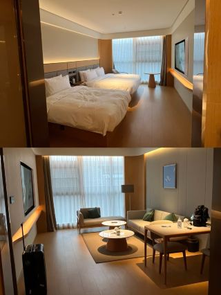 This hotel in Deyang is pretty good.