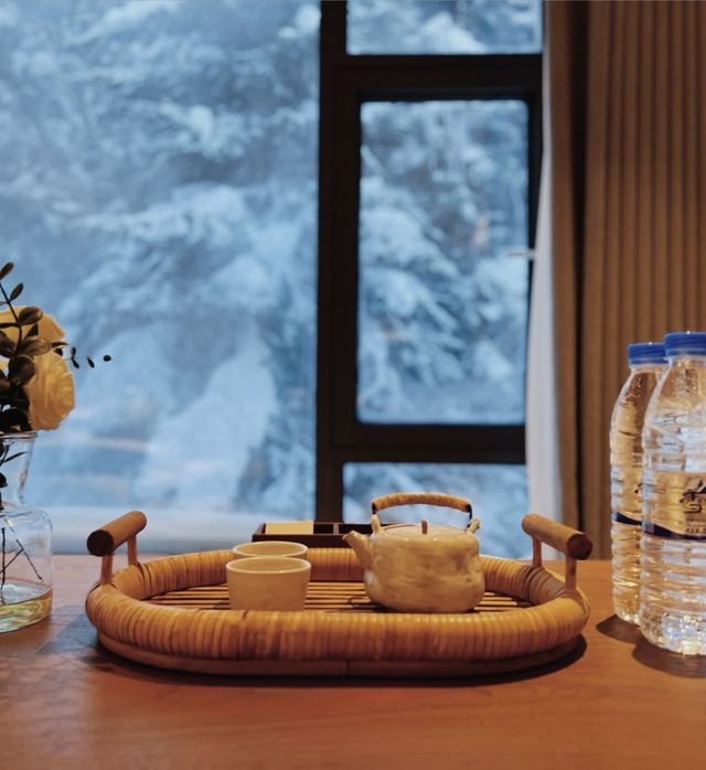 雪鄉！雪景房！為了這扇窗我能來無數次！