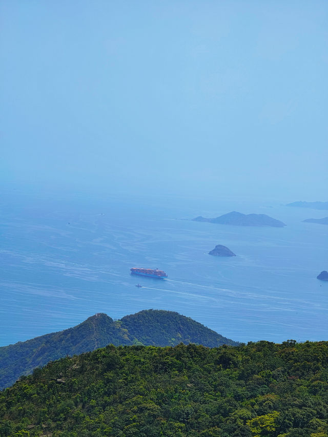徒步山海梅沙尖路線攻略！