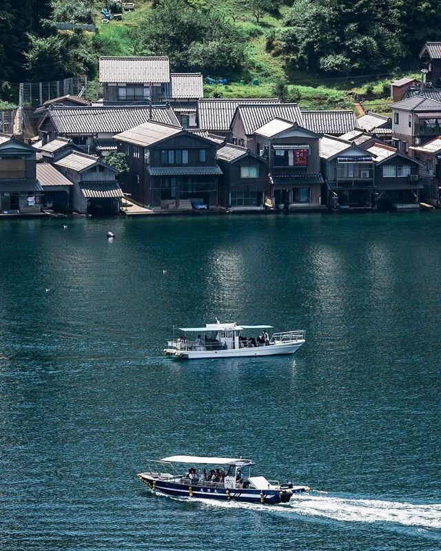 在伊根舟屋散步，享受京都小鎮治癒24小時