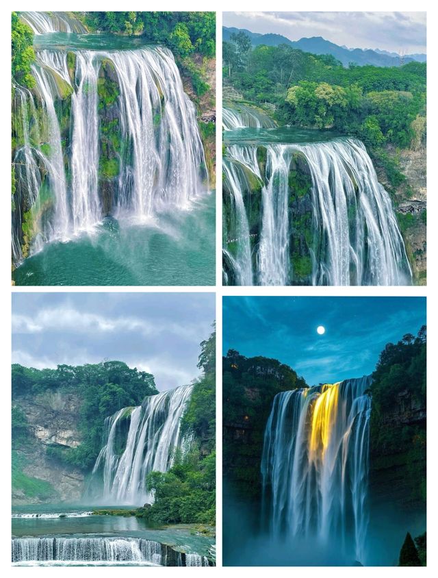 ###五彩斑斕的黃果樹景區，流水，高樹，奇山飛躍的暖風治癒！