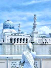 Amazing Masjid Bandaraya in Kinabalu Malaysia💯♥️