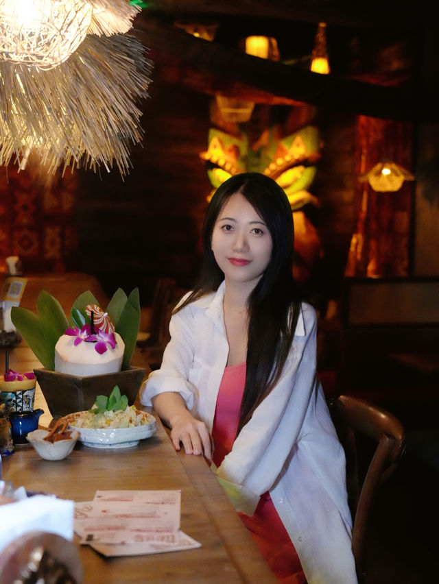 酒鬼集合南太平洋嘅tiki嚟廣州la