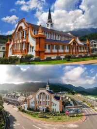 天柱山下住進山野裡的夢幻古堡