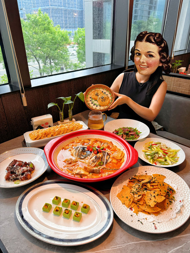 果然係千島湖魚頭，食落真係過癮