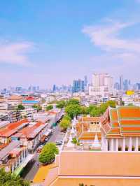 タイトル：曼谷の絶景スポット！金山寺（Wat Saket）の魅力を存分に味わう*