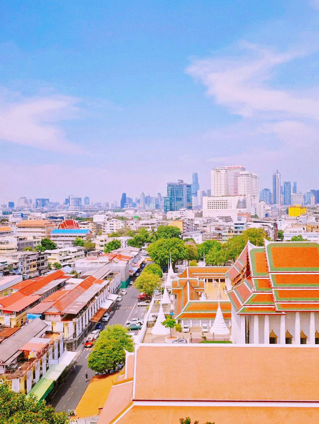 タイトル：曼谷の絶景スポット！金山寺（Wat Saket）の魅力を存分に味わう*