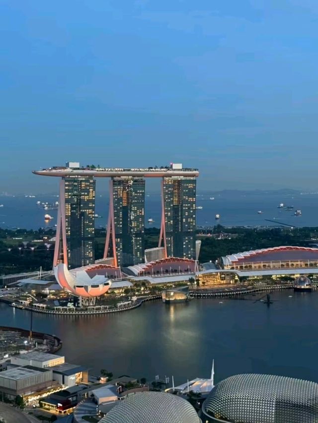 Singapore Marina Bay Sands Hotelis Breathtaking 😍🇸🇬