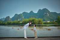陽朔糖舍悠長的夏日親子時光