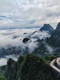 天門山仙俠愛情天花板實景山水舞台絕了！