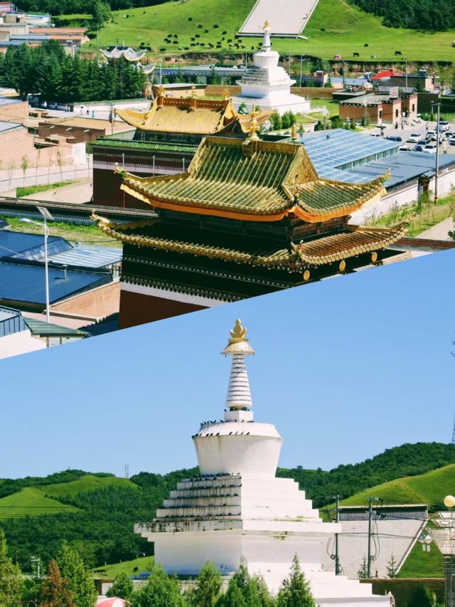 安多藏地的精神燈塔——米拉日巴佛閣 安多藏地的精神燈塔——米拉日巴佛閣