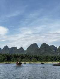 Bamboo rafting from XingPin