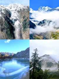 來海螺溝冰川,開啟一場冰火交融的夢幻旅行