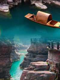 河南雲臺山｜4億年地質奇觀，王維詩裡的神仙峽谷