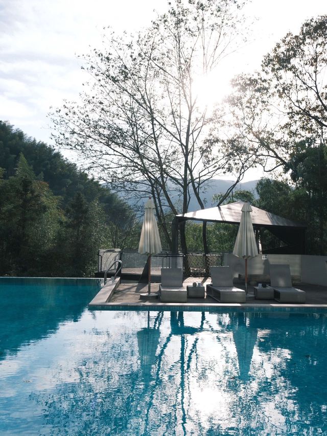 在諾克諾克私湯裡擁攬整片竹海