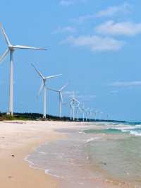 海南文昌木蘭灣絕美風車海岸隨手拍都是大片！