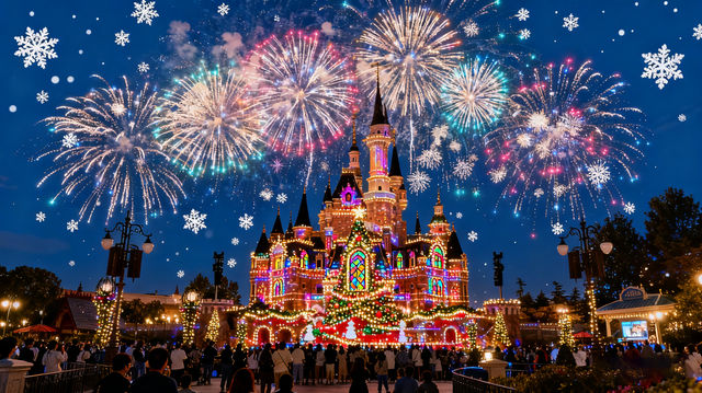 上海迪士尼奇妙夜-聖誕限定浪漫