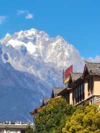 雪山下的麗江古韻