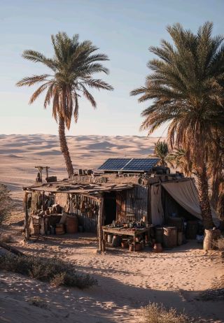 沙漠深處的末日避難所你能活過幾天？