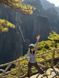 女大爬黃山 不住宿版路線