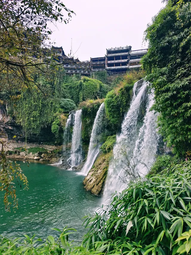 這個角度的芙蓉鎮瀑布你看過嗎