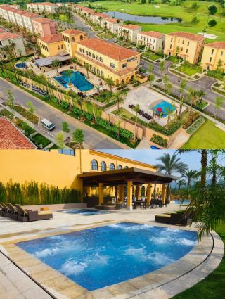 마치 반짝이는 진주처럼 베트남 하노이의 반선호 지역에 자리잡고 있습니다.