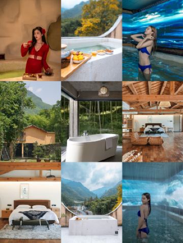 บ่อน้ำพุร้อนส่วนตัวอันจี เจียนอ้าย: รีสอร์ทในป่าไผ่อันเงียบสงบที่คุณสามารถลูบคลำกวางได้