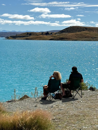 Go to New Zealand. Even the wind here teaches you to "let go."