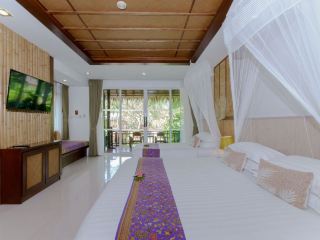 The divine resort hotel next to Railay in Krabi is so quiet, private, and healing
