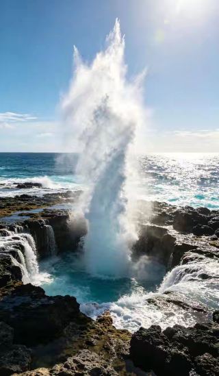 Must-visit in Tongatapu Island! Check out the magical coast that "spouts water"?