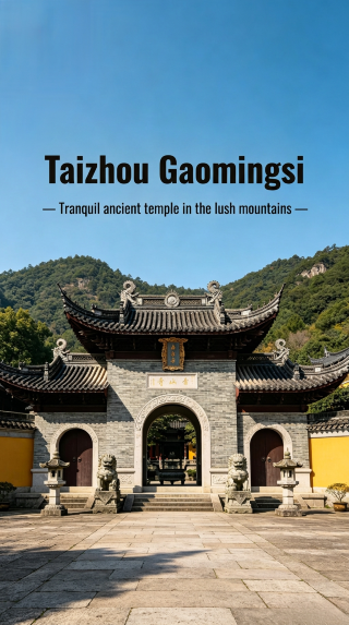 Taizhou Gaoming Temple | A hidden, thousand-year-old temple nestled in the green mountains