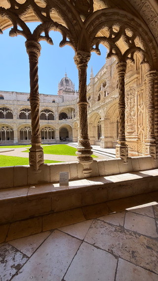 Stunning Cloisters with Artistic Details