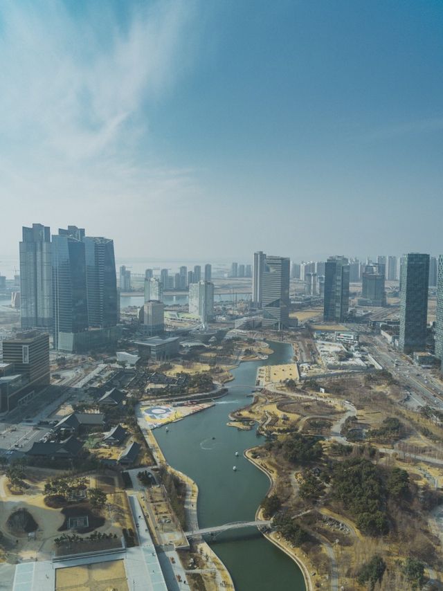 시티뷰와 야경 멋진 호텔, 오크우드 프리미어 인천 송도 