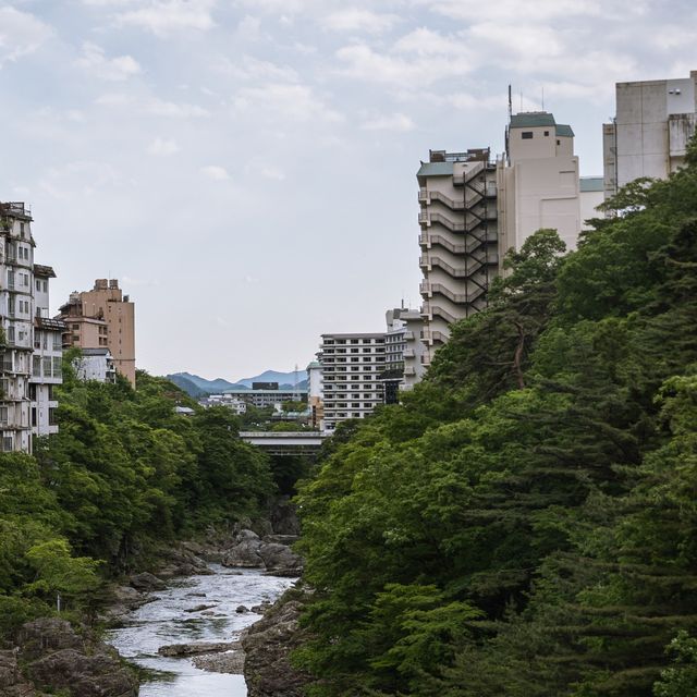 廃墟が目立つ温泉街　鬼怒川温泉