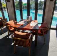 Breakfast ตอนเช้าที่ โรงแรม ยูสมุย
