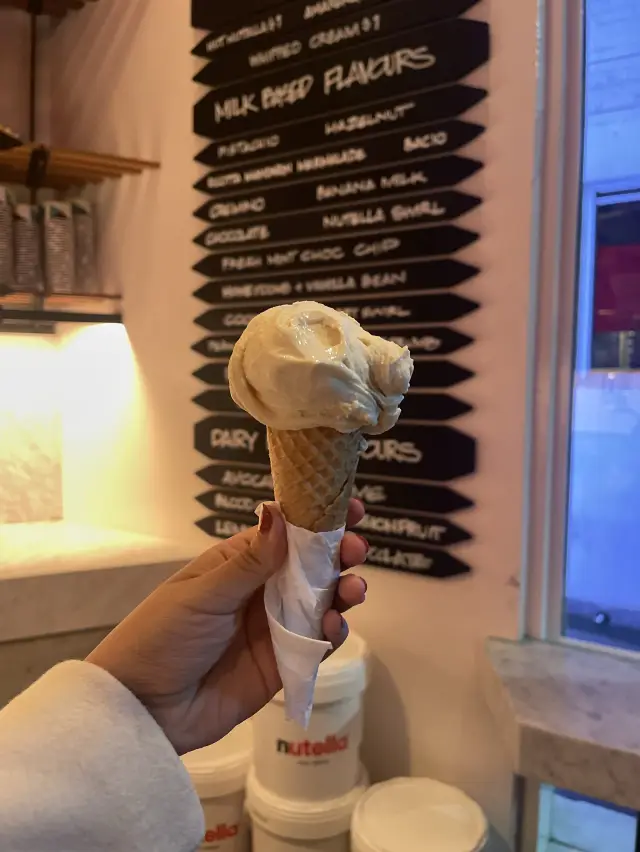 Visiting melbourne's popular gelato place 😍