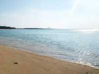 澎湖知名景點，隘門沙灘🏖️玩水趣，再到附近吃冰消暑一下