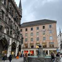 Marienplatz, heart of the city of Munich