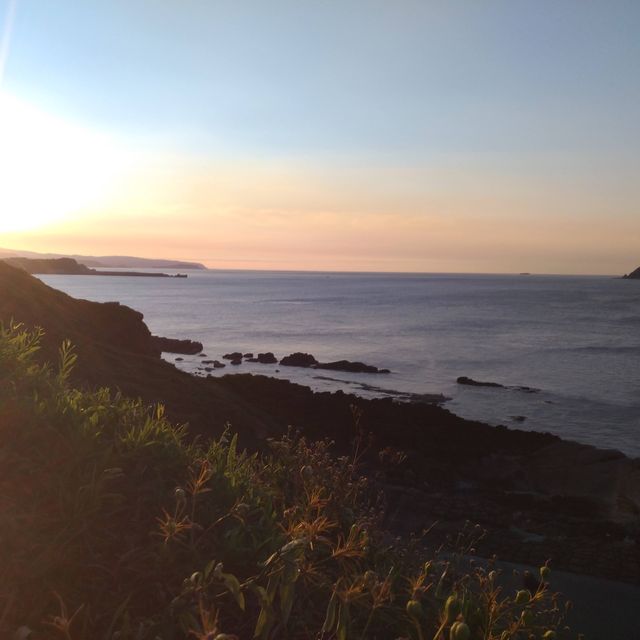 基隆八斗子，最綺麗的夕陽