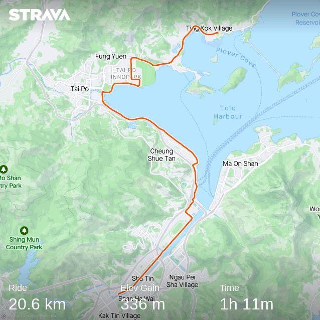 Tai Wai to Sha Tin Scenic Bike Ride Tai Wai to Sha Tin Scenic Bike Ride