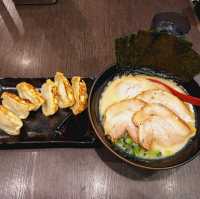Tonkotsu Ramen during chilly weather