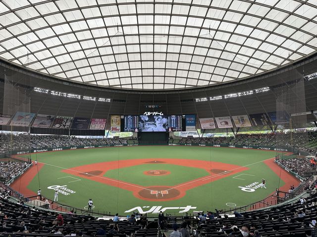 埼玉・所沢。埼玉西武ライオンズの本拠地『ベルーナドーム』